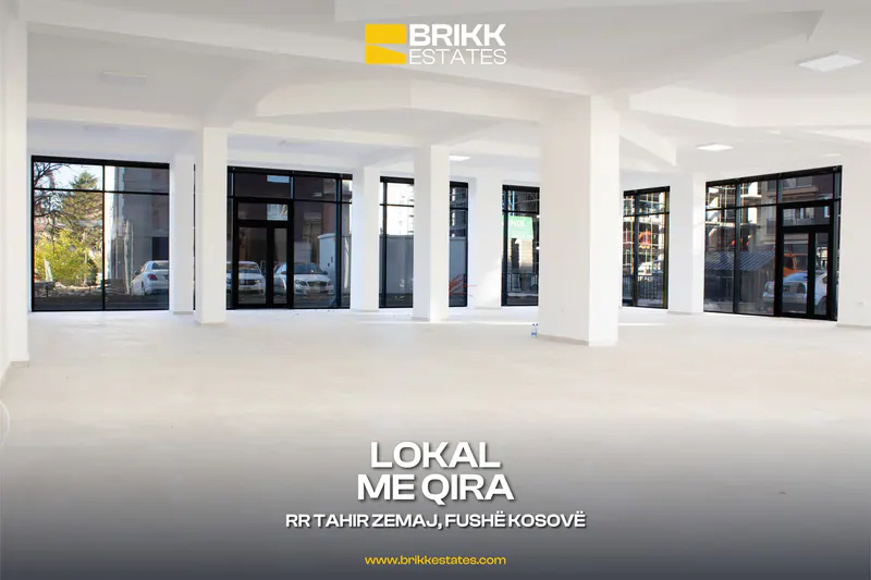 Lokal me qira në Rrugën Tahir Zemaj, Fushë Kosovë — foto 3