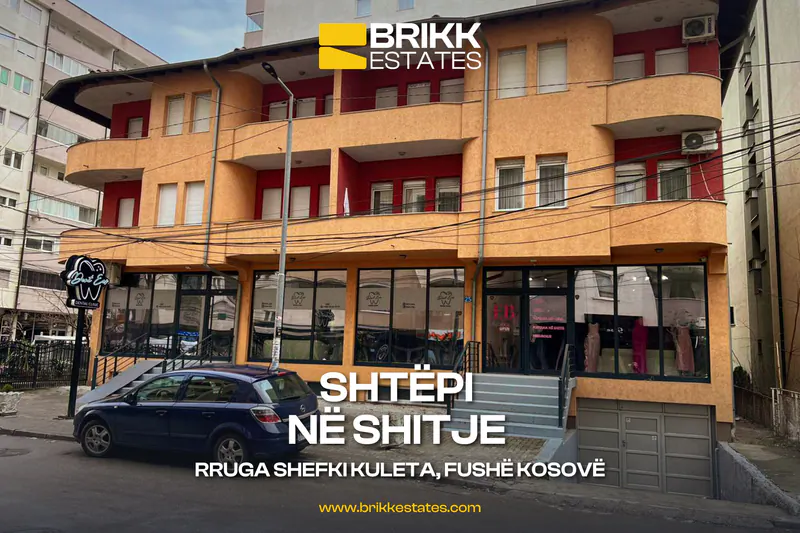 Objekt me banesa dhe lokale në shitje në qendër të Fushë Kosovës — foto 1